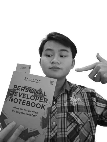 Darmawan, penulis Personal Developer Notebook